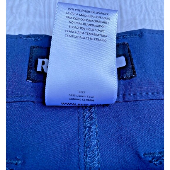 Reef Men's Medford Hyper Flex Lightweight Button Zip Walk Board Shorts- Size 32- - Picture 8 of 14